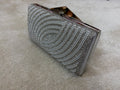 Single Side Diamante Bag With Pearls