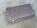 Pink Glitter Clutch Bag