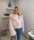 Faux Fur Cropped Jacket